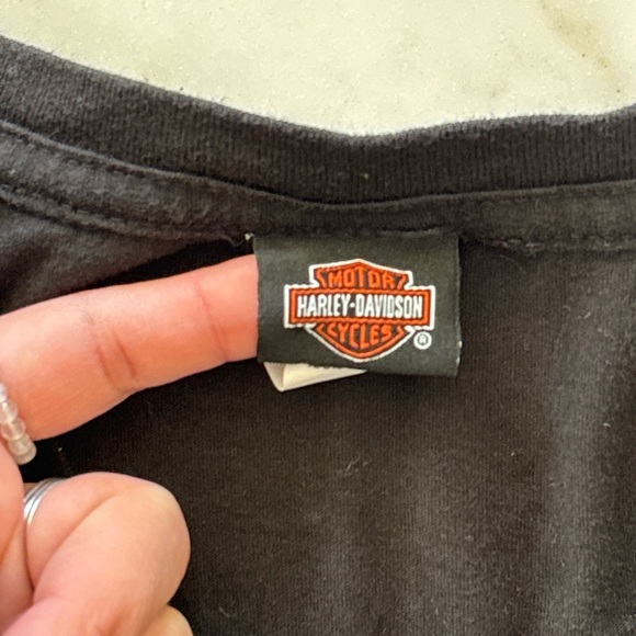 Woman’s Harley Davidson black Durango Colorado V-neck t-shirt - Picture 5 of 5